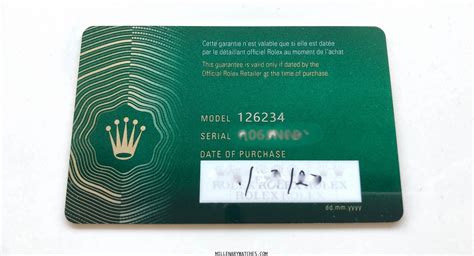 rolex warranty card 2020|rolex pre owned warranty.